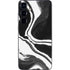 Black Marble Ink Galaxy S25 Skin